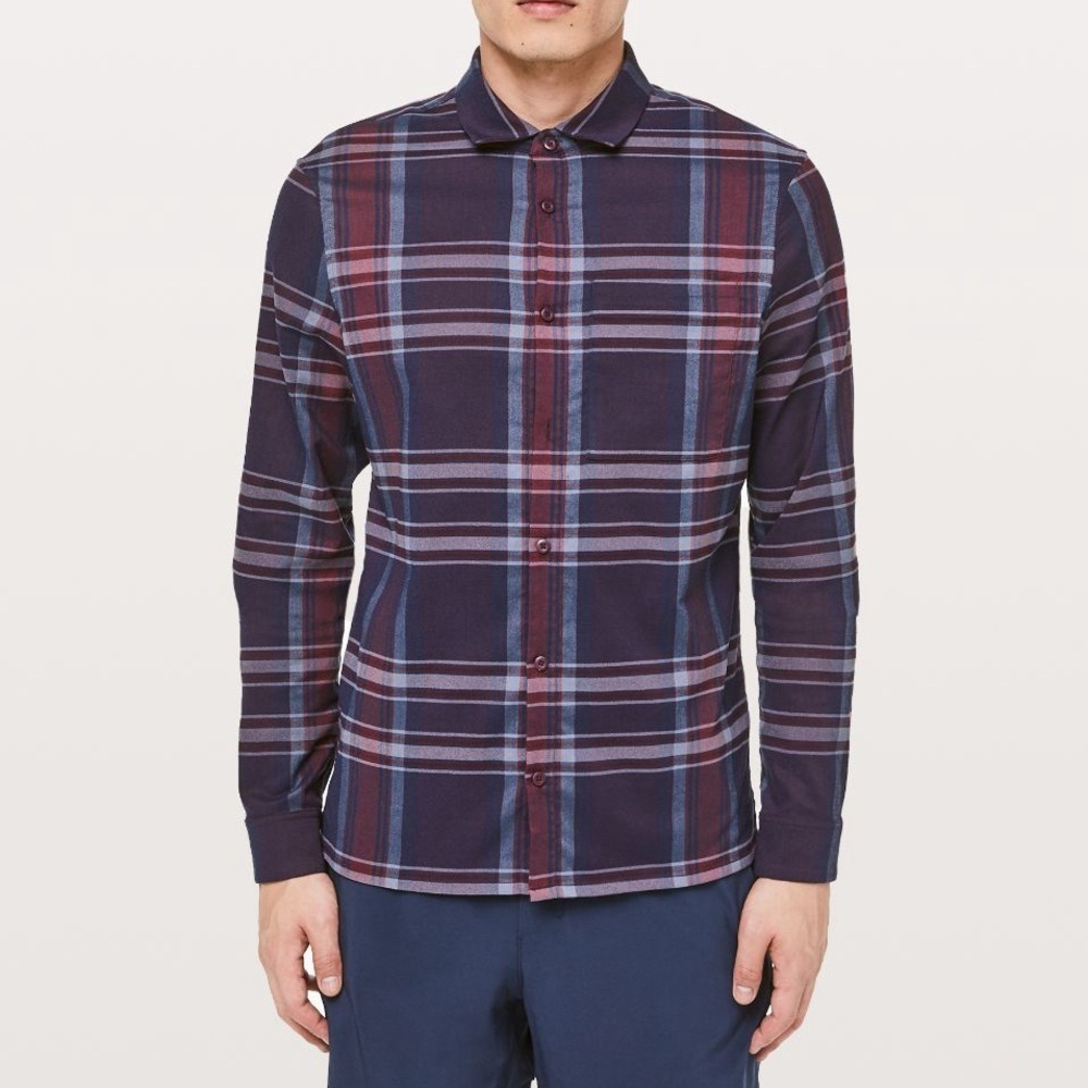 Lululemon Masons Peak Flannel Sz M